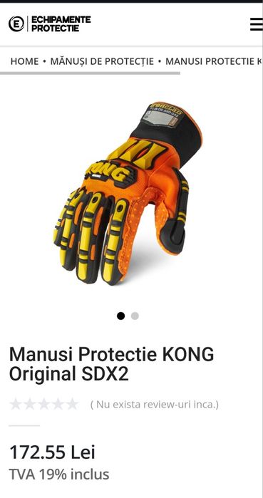 Mănuși protecție Kong