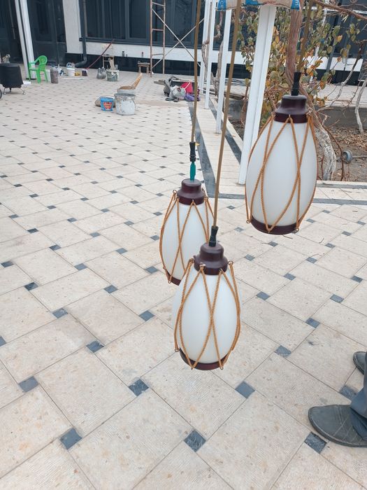 Люстра, 3 талик. Спалнилар учун