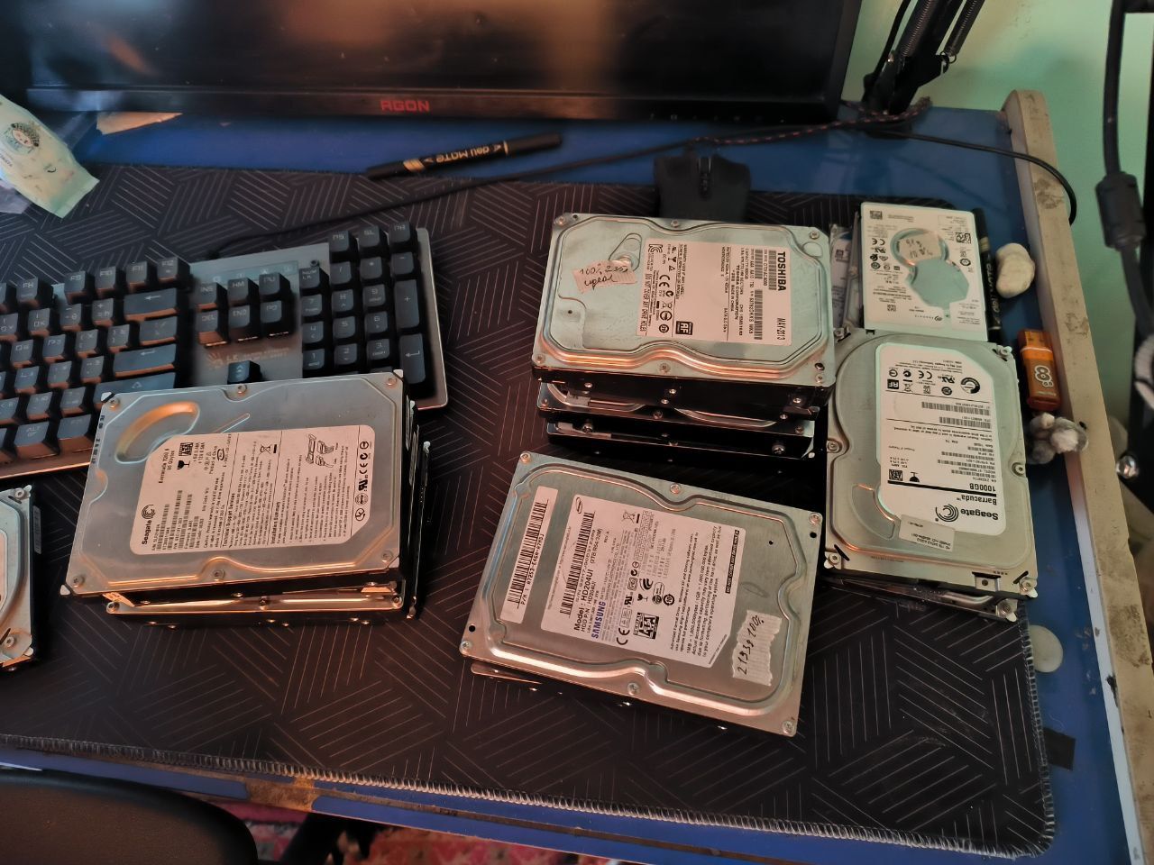 HDD 6тб, HDD 4тб, HDD 3тб, HDD 2тб, HDD 1тб, HDD 500гб
