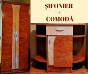 Set șifonier și comodă / mobilă dormitor