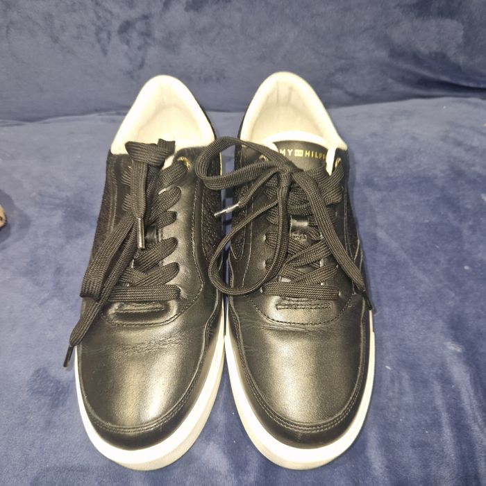 Pantofi sport Tommy Hilfiger de piele