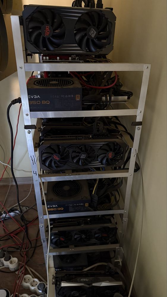 Ригове за крипто валута/копачки/Mining Rig