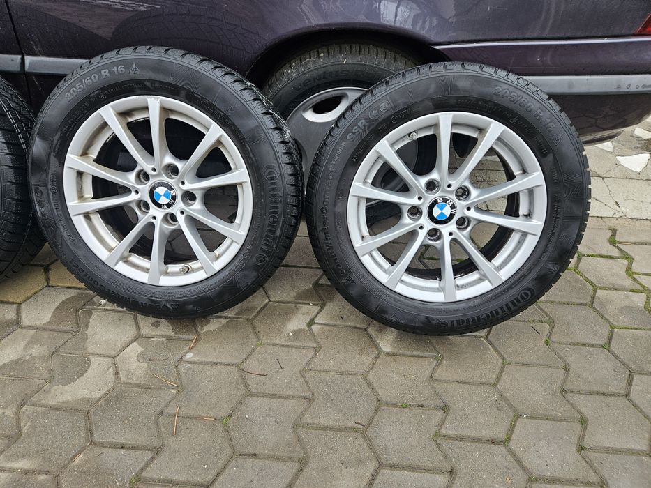 Set Jante Originale BMW + Cauciucuri Iarnă