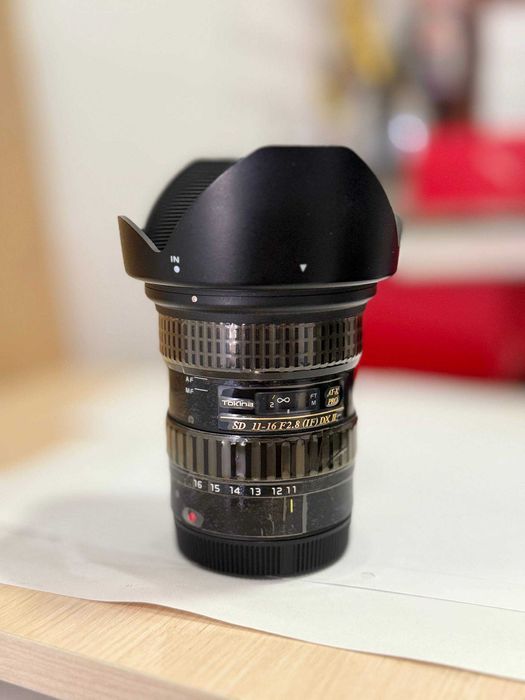 Объектив Tokina 11-16 mm 2.8f