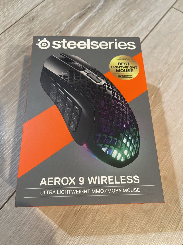 Mouse steelseries aerox 9 wireless