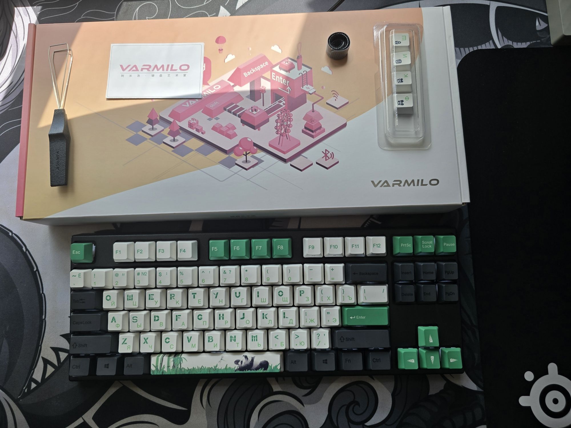 Клавиатура Varmilo Panda R2 VPM87 с гарантией (клавиатуре 4 дня)
