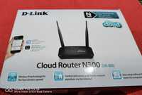 Рутер D-Link N300 Cloud Router 300мбит Като нов от Гаранция Технополис