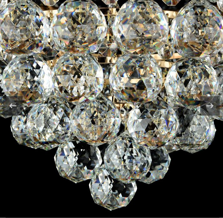 Продам люстру в зал, хрусталь