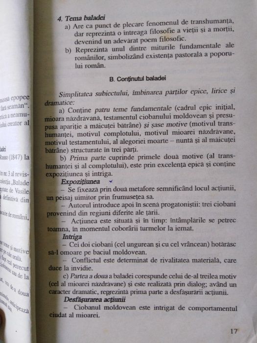 literatura romana Manual preparator pentru clasa a VIII-a Ed.Niculescu