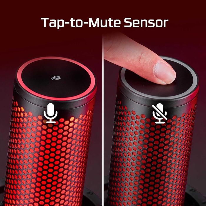 Микрофон HyperX QuadCast 2 для стриминга, подкастов. Есть доставка