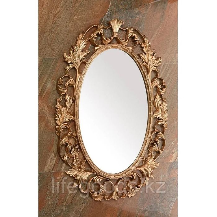 Декоративное овальное зеркало настенное 102х71 см CLK888 с доставкой