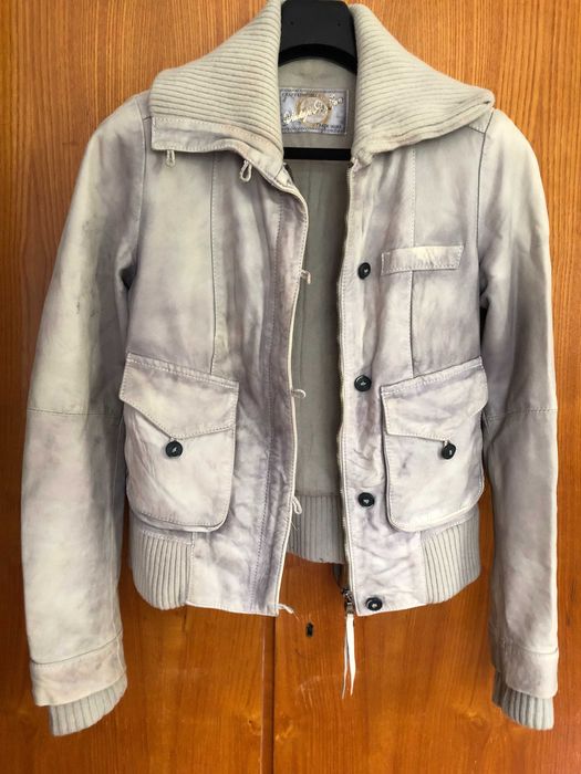 Италианско дамско кожено яке