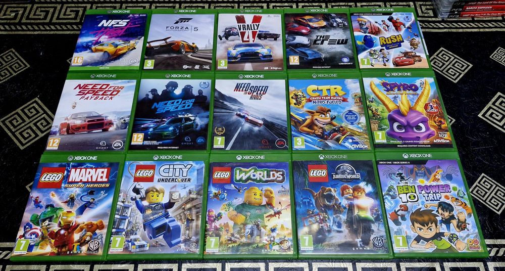 Metro/Far cry/Red dead2/Lego/Nfs/Ben10/A creed/Spyro/CDuty  Xbox One
