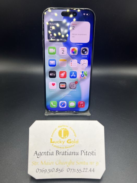Iphone 15Pro 128gb 88% Baterie Liber de retea cod produs 23405