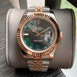Rolex Datejust Two Tone Wimbledon cu mecanism automat