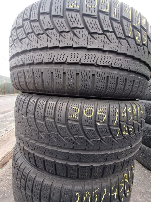 4 anvelope iarna 205/45r17 Nokian Montaj Gratuit