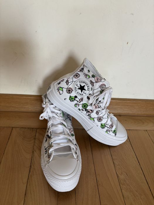 Converse tenisi inalti Chuck Taylor All Star albi
