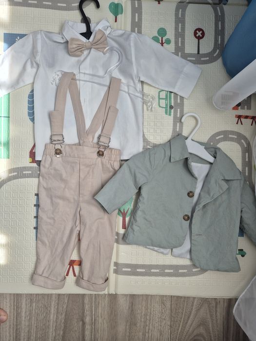 Costum bebe,bumbac,marimea 68