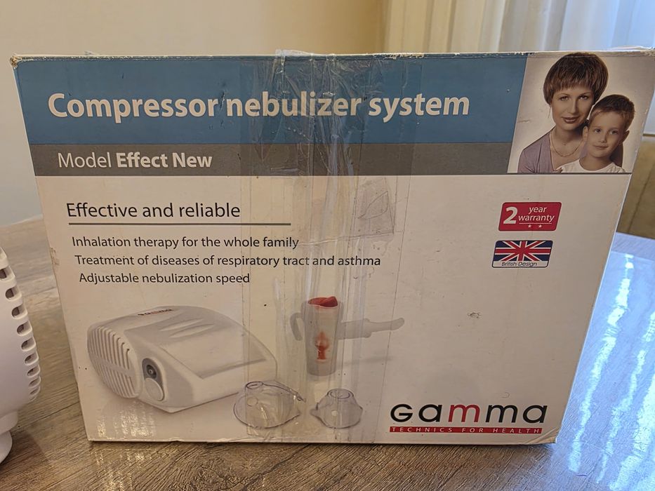 Компрессорный ингалятор Gamma Effect New для всех возрастов