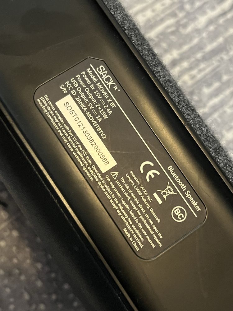 Boxa bluetooth Sack 2x15W