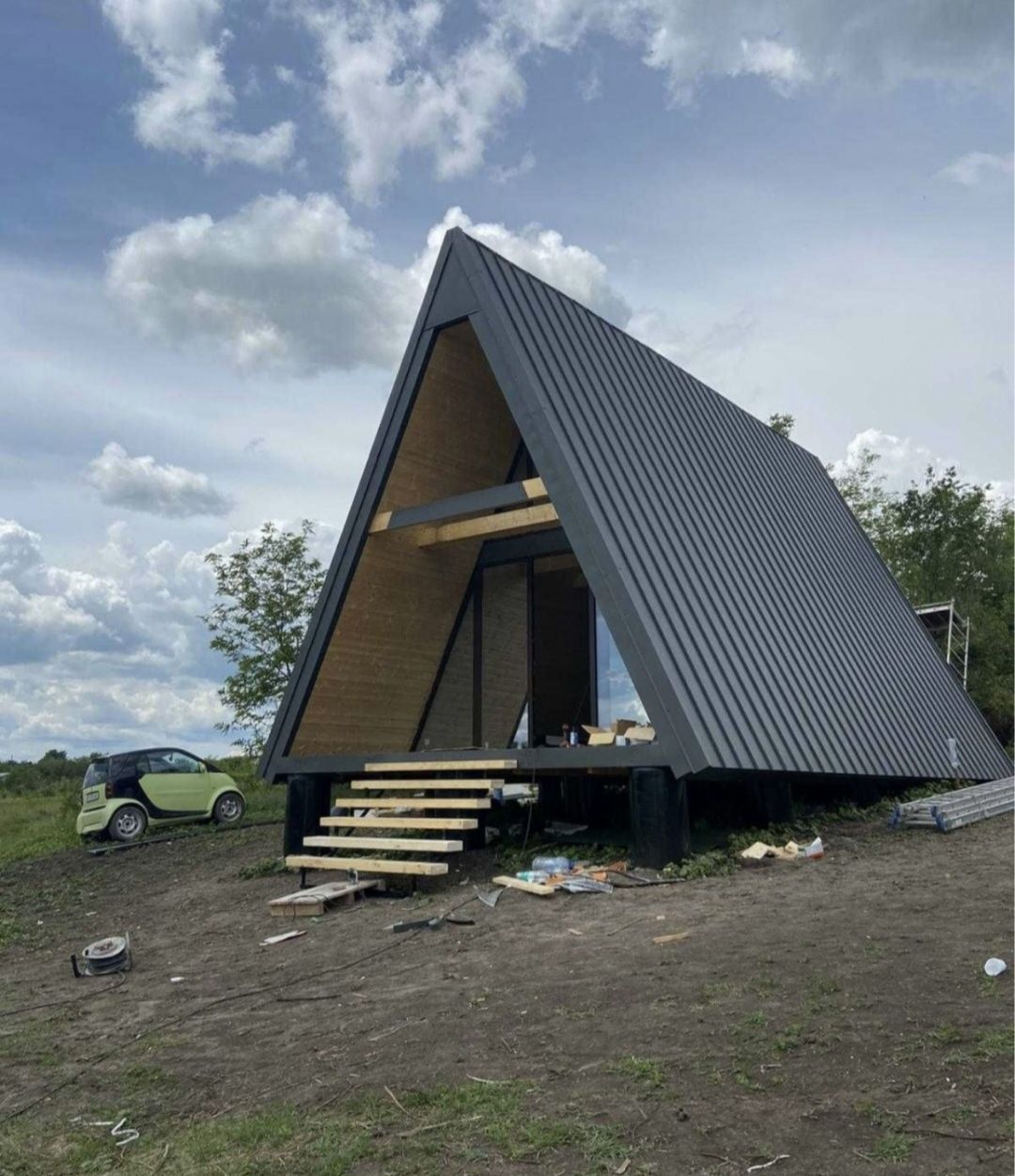 Facem cabane tip a frem de locuit