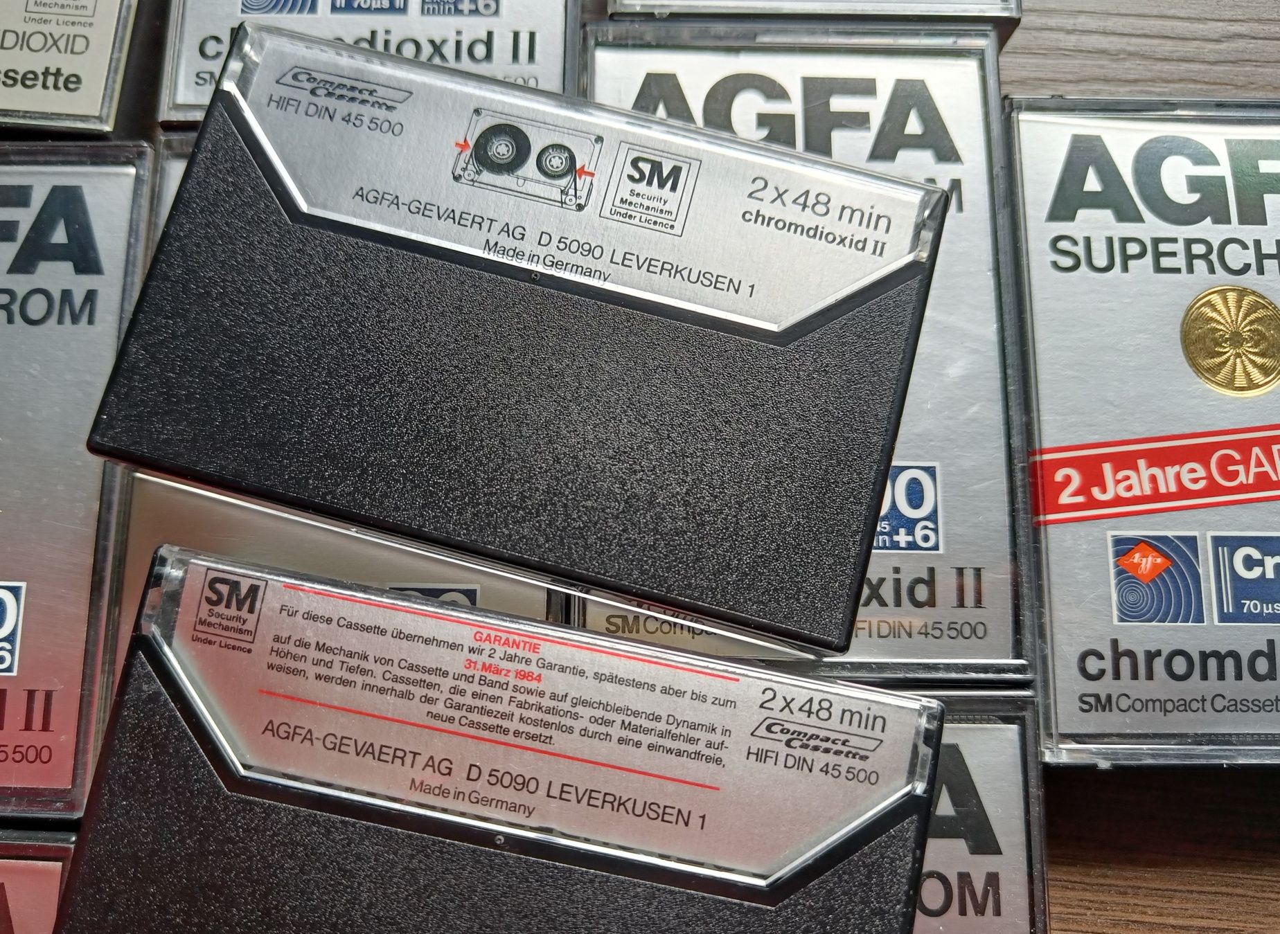 24x BASF AGFA casete audio