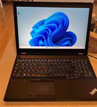 Лаптоп Lenovo P50 i7 16GB RAM SSD 512GB Quadro M2000m