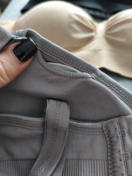 Set 3 sutiene noi marimea L cu bureți detasabili si fara sârme