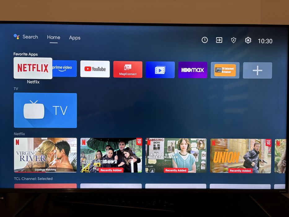 Televizor TCL 43C721 108 cm, Android, 4K QLED