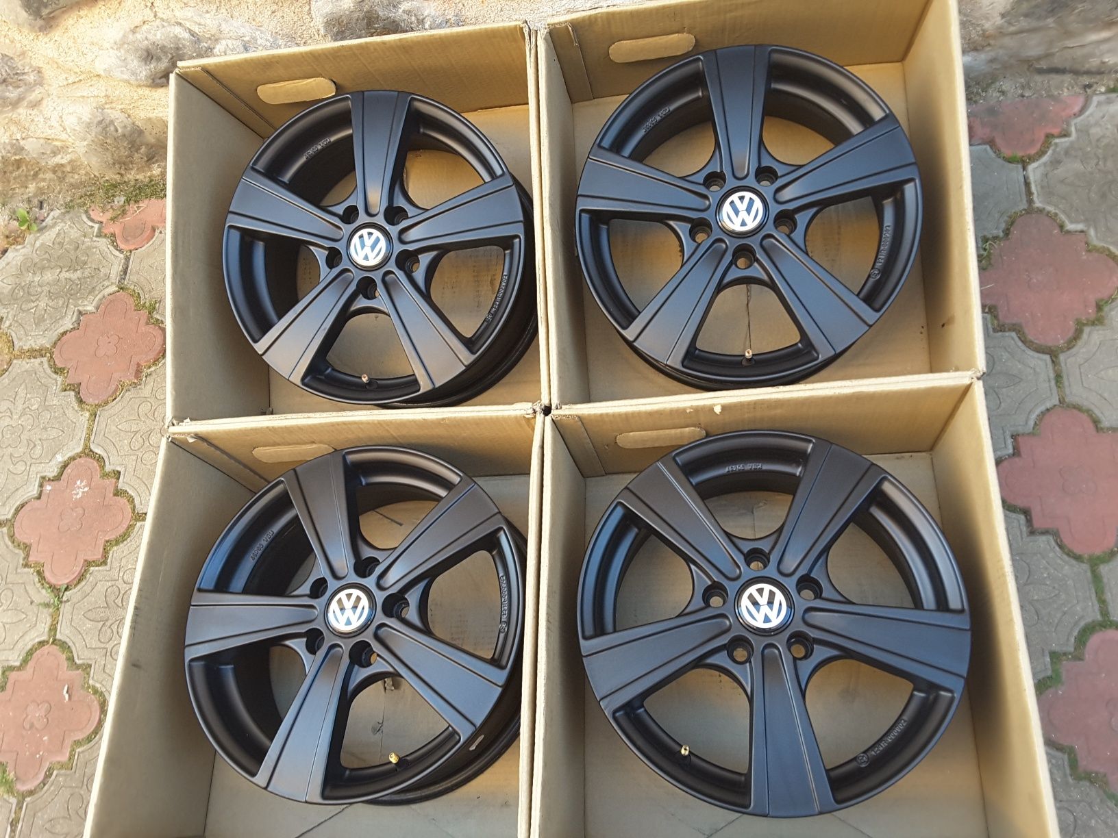 jante aliaj 16; 5x112; Vw Golf 5, 6, 7, Plus, Touran, Caddy, Jetta