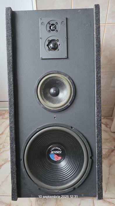 Amplitunere plus două boxe de 500 w