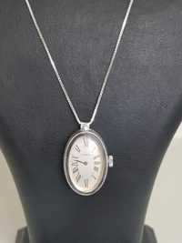 Vintage сребърен часовник Dugena