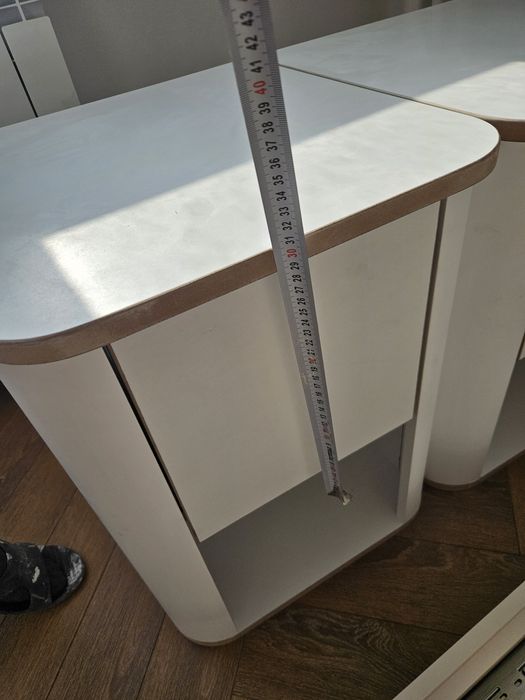 2 броя нощни шкафчета по поръчка MDF
