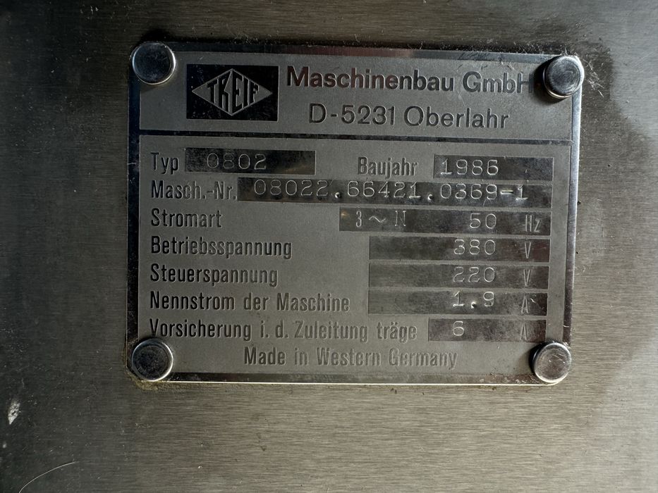 Машина за нарязване на месо/зеленчуци TREIF