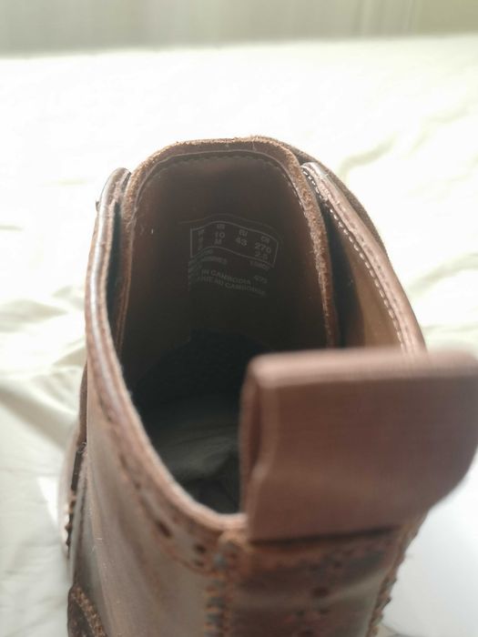 Ghete Clarks Anglia, piele naturala, 43, doar probate, ocazie