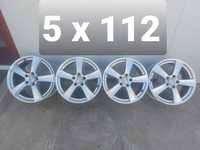 Set jante aluminiu r17 / Vw Audi Skoda Seat / 5x112 / ET 39