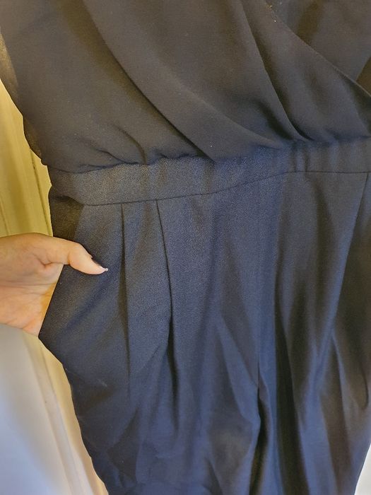 Salopete negre marimea 42 (L)