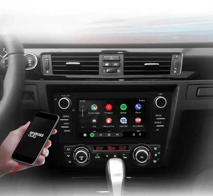 Navigatie Android 14 BMW E90 Carplay Android Auto