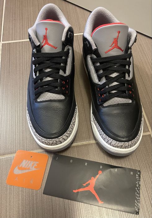 Jordan 3 Black Cement impecabili