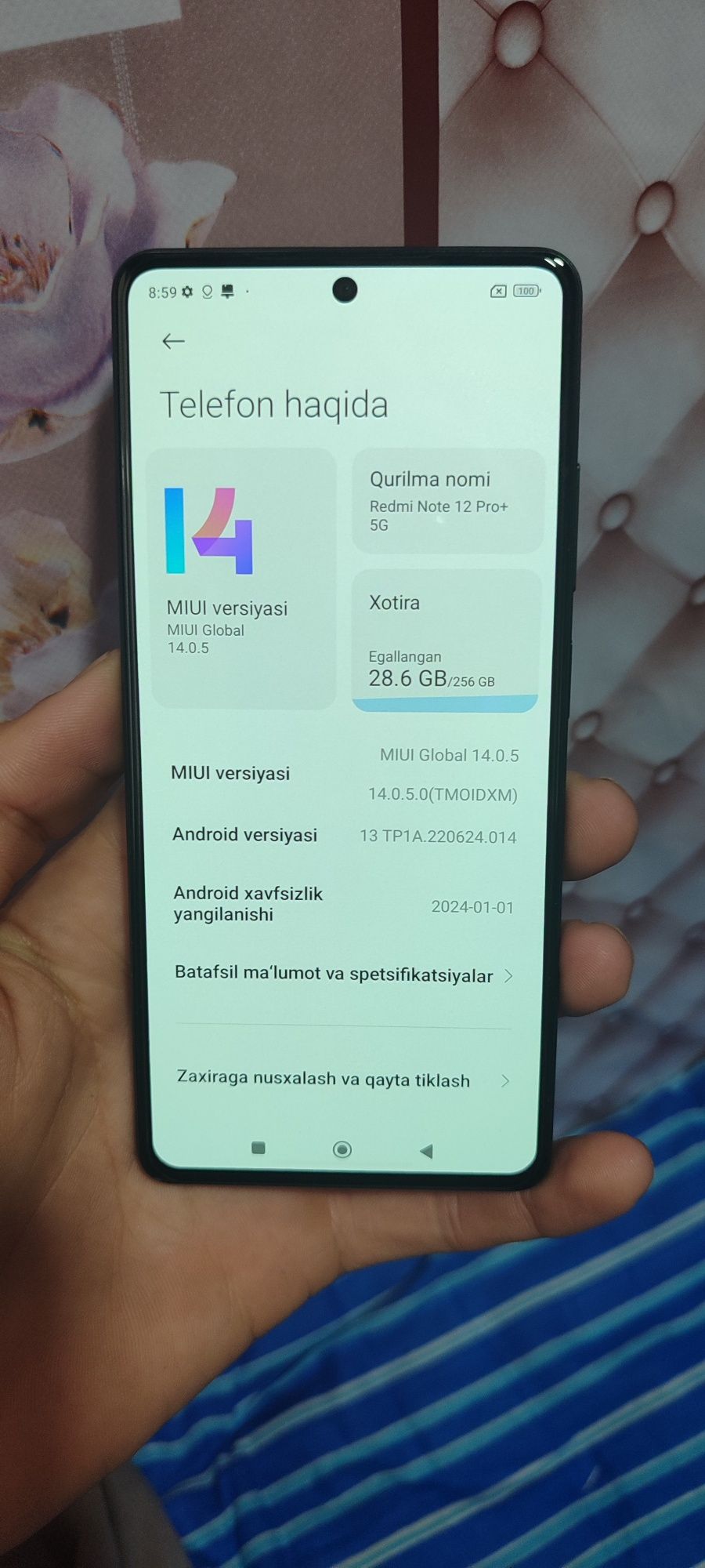 Redmi Not 12 Pro+ 5G