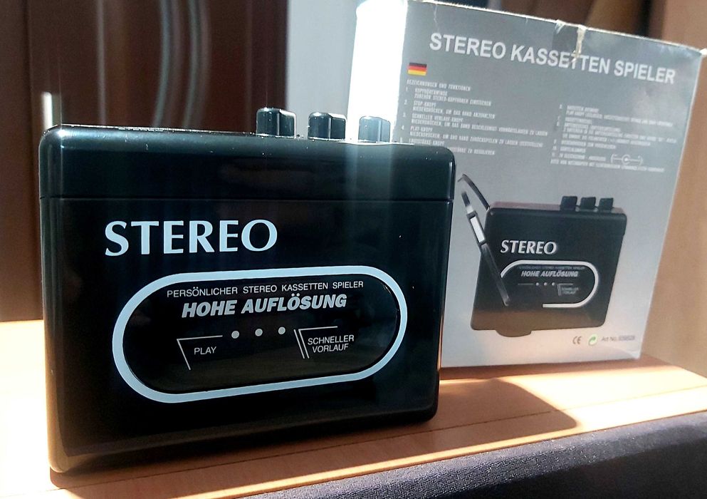 Walkman Stereo Retro - Nou, în Ambalajul Original
