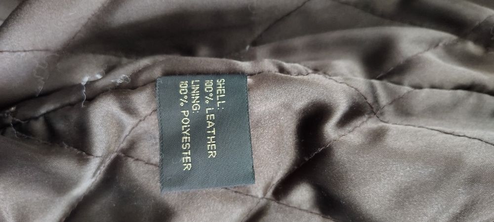 Мъжко кожено яке / полушуба