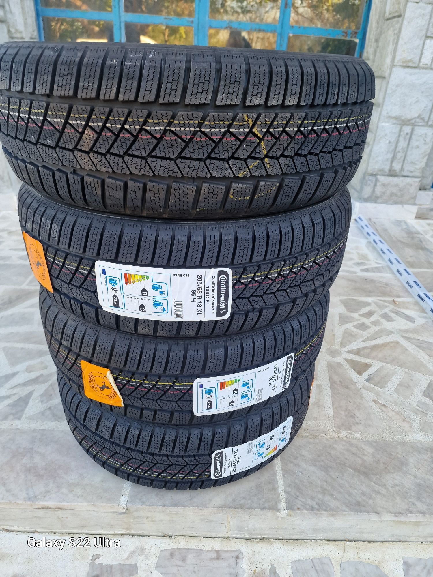 205 55 18 Continental TS830 P XL  нови 4 броя Замъка Ямбол