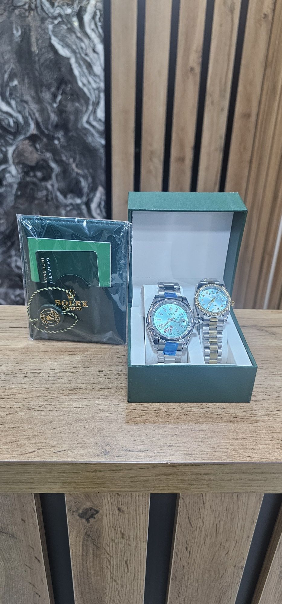 ROLEX parali sevishganlar uchun Nerjaveyka soatlar