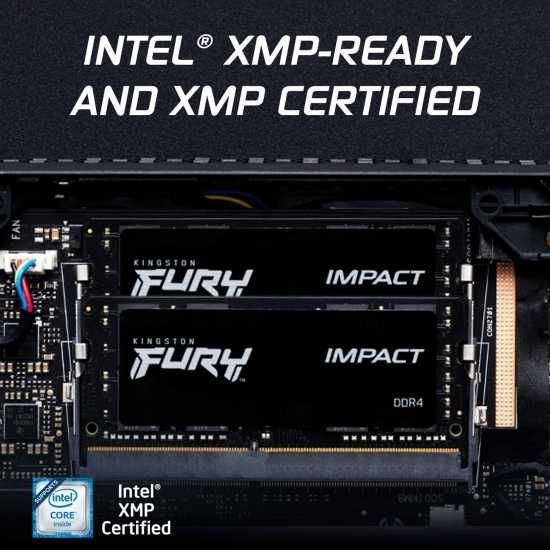 Kit 32GB DDR4 3200MHz Memorie Laptop Kingston FURY Impact Sigilat NOU