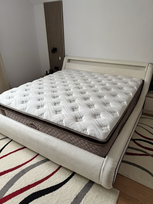 Saltea 180x200 cu topper inclus, PREMIUM, noua