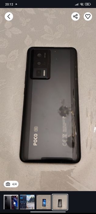 Pocco F5 pro 12+4/256 full idialniy