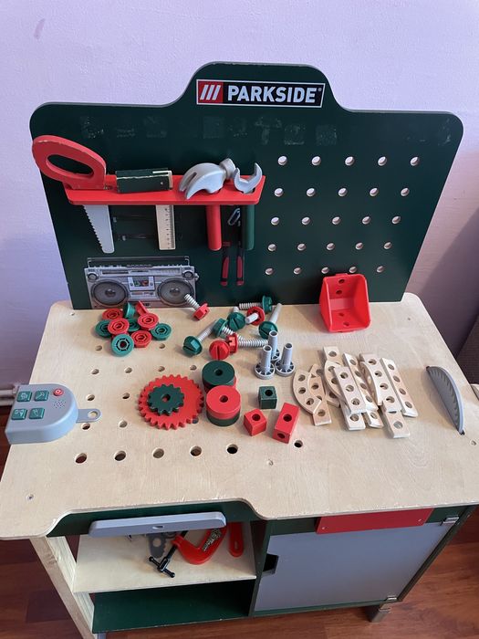 Banc de lucru lemn copii