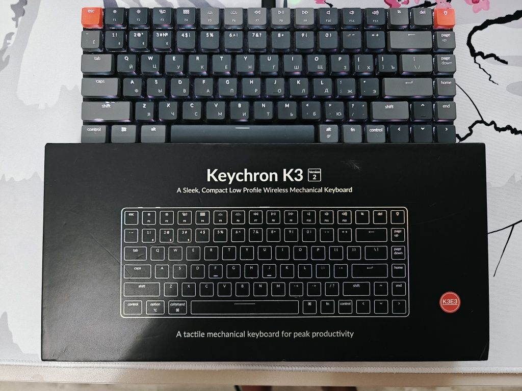Keychron K3 V2 беспроводная клавиатура