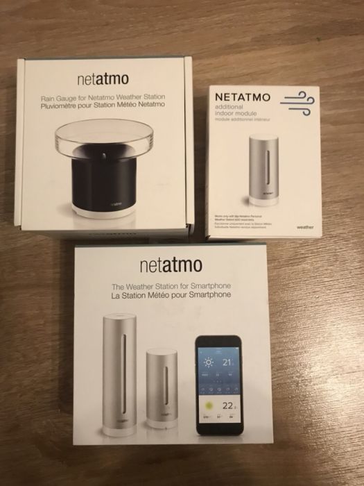 Netatmo Weather Station, Module, Netatmo Welcome Netatmo Smoke Detecto